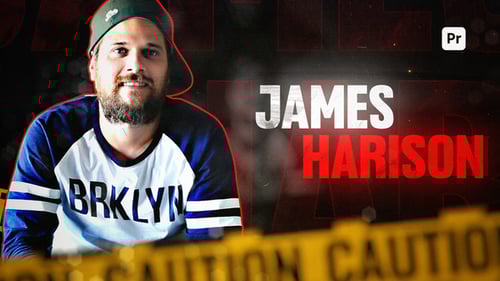 Action Freeze Frame Title Opener with Grungy Cinematic Design