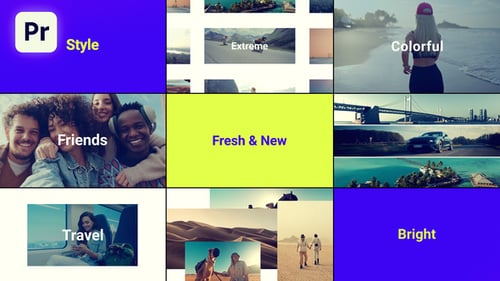 Dynamic Summer Travel Opener with Modern Text Animations
