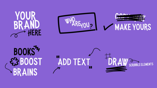 Scribble Titles | AE