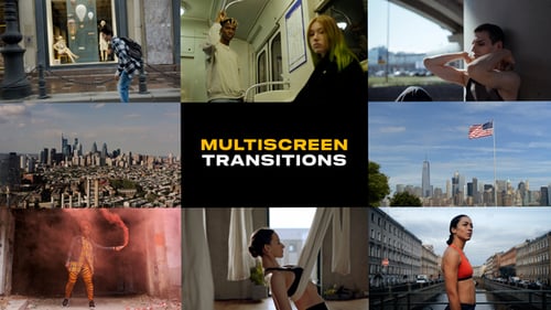 Multiscreen Transitions | Premiere Pro