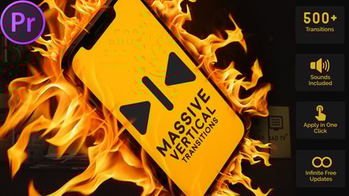 Massive Vertical Transitions for Premiere Pro