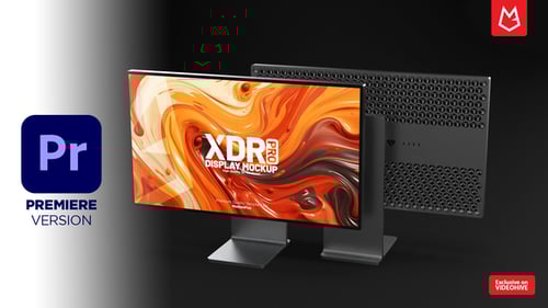 Website Promo XDR Display Mockup | Premiere Version