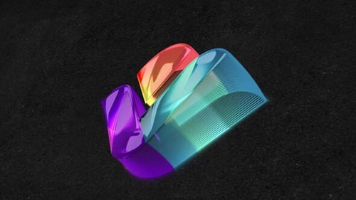 Dynamic Glowing Liquid Logo Reveal Opener