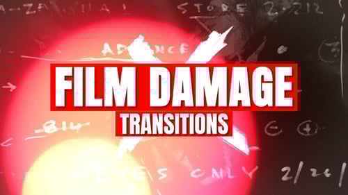 Film Damage Transitions