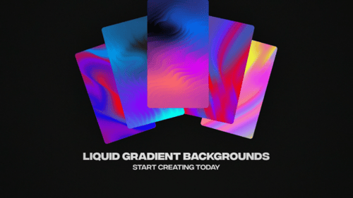 Liquid Gradient Backgrounds | MOGRT