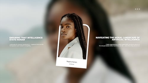 Clean Minimal Photo Lower Thirds for Professional Profiles