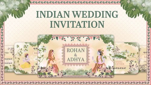 Indian Wedding Video Template