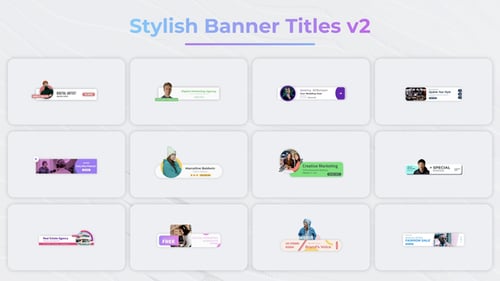 Stylish Banner Titles v2