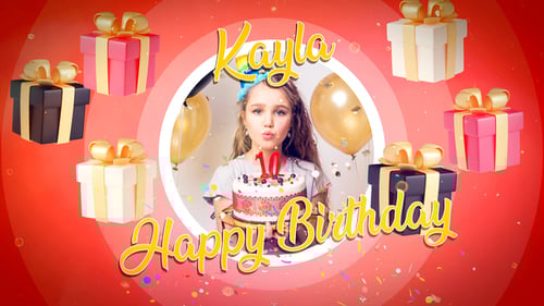 Happy Birthday Slide show