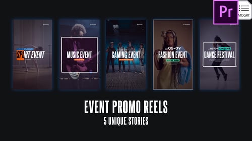 Event Pomo Stories | Premiere Pro MOGRT