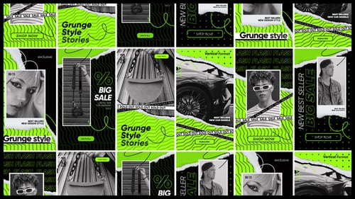 Grunge Promo Stories