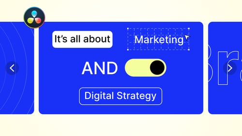 Showreel Promo for DaVinci Resolve