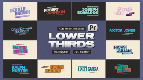 Lower Thirds | MOGRT