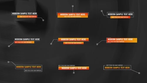 Elegant Modern Call Outs for DaVinci Resolve