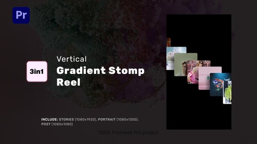 Gradient Stomp Reel for Premiere Pro