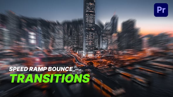 Boomerang Speed Ramp Transitions for Premiere Pro, Elements ft ...