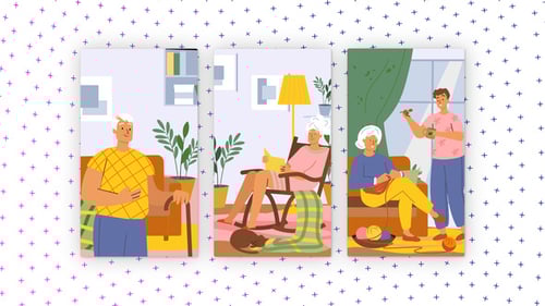 Aged People - Vertical Media Content