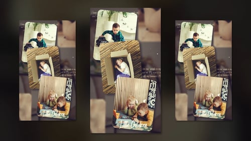 Photo Slideshow Vertical MOGRT