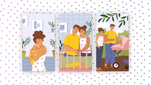 Modern Vertical Content Slideshow for Social Media