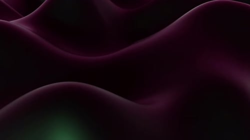 Abstract Animated Background with Smooth Flowing Waves