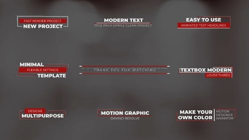 Animation of the Lower Third DR