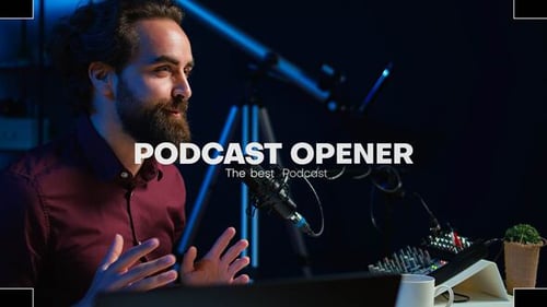 Podcast Opener | Creative Intro (MOGRT)