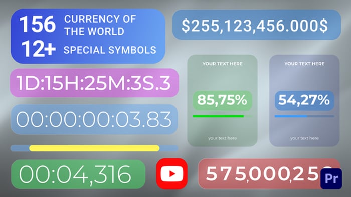 Counting Number Animations, Infographics ft. number counter & animation ...