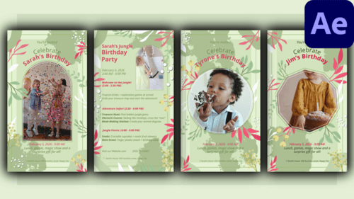 Happy Birthday 4 in 1