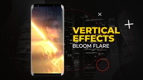 Vertical Bloom Flare Effects | Apple Motion