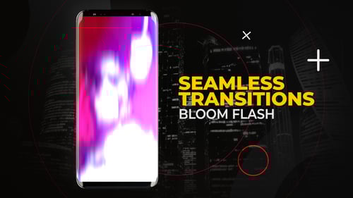 Vertical Bloom Flash Transitions | Apple Motion