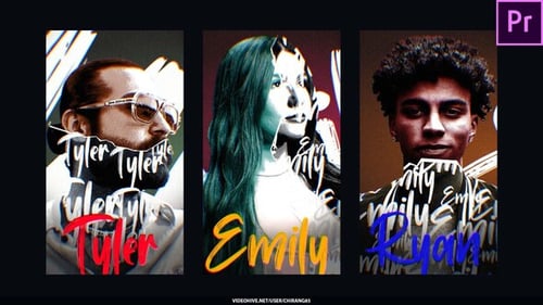 Type Illustration Stories For Premiere Pro