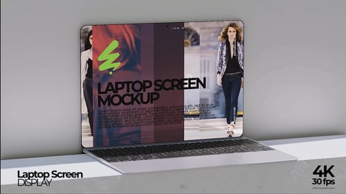 Laptop Screen Mockup