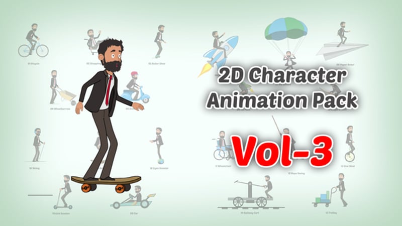 After Effects Character Rig Video Templates - Envato