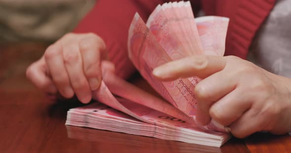 Counting RMB on hand, Stock Footage ft. banknote & business - Envato