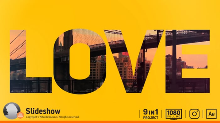 Slideshow Video Templates - Envato