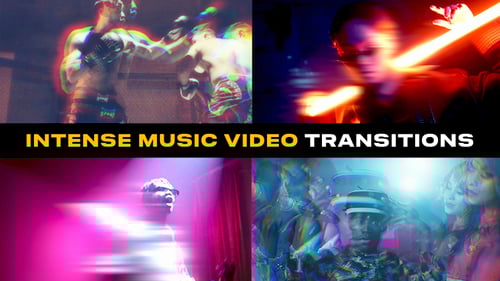 Intense Music Video Transitions | Apple Motion