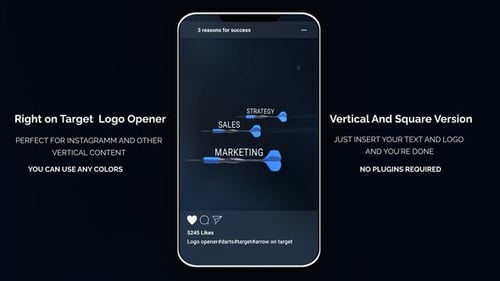 Right On Target - 3 Reasons For Success Logo Reveal