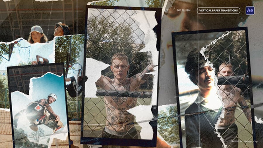 Cover for Vertical Paper Transitions