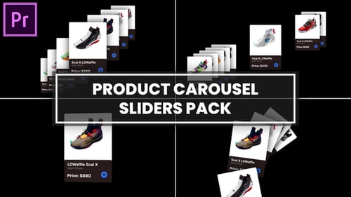 Product Carousel Slider Pack MOGRT