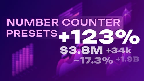 Number Counter Presets