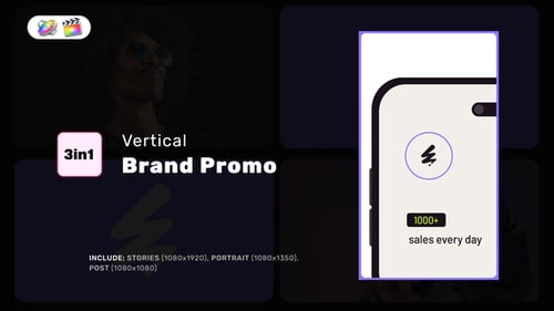 Vertical Brand Promo for FCPX