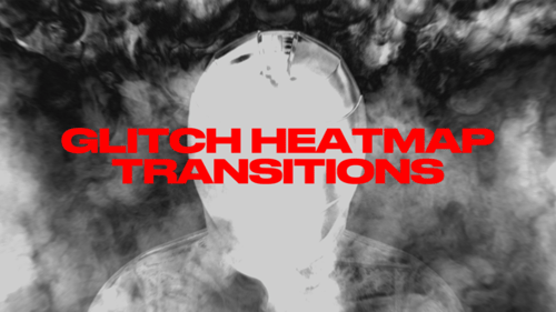 Dynamic Glitch Heatmap Video Transitions Pack