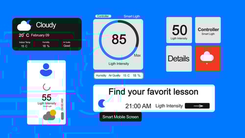 Clean Mobile App Infographic Data Display Template