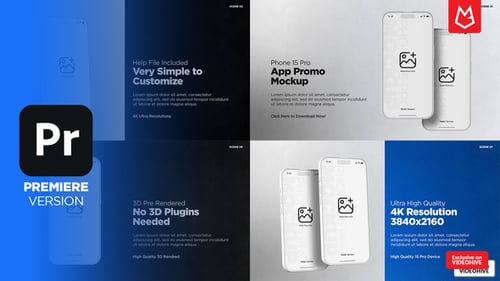 Sleek Mobile App Presentation Mockup Template