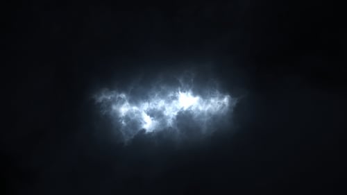 Dark Abstract Smoke Reveal with Subtle Light Movement