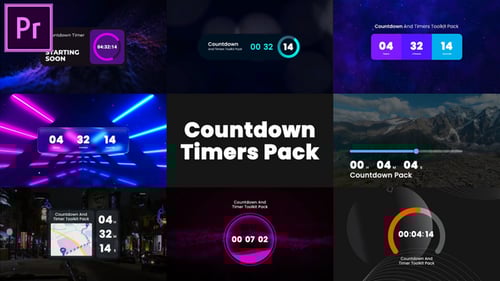Countdown Timers MOGRT