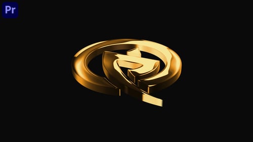 Gold Logo Animation