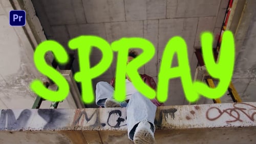 Spray Paint Title