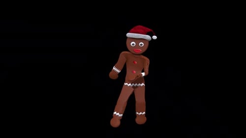 Ginger Cookie Dance 1 - Christmas Concept