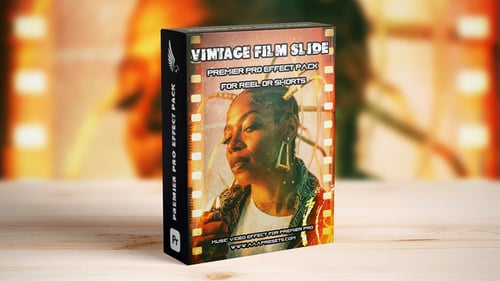 Vintage Film Slide Transition in Premiere Pro – For Reels, Shorts & TikTok